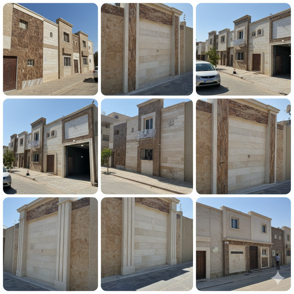 نفّذت شركة حدائق الجنة أعمال تشطيبات خارجية فاخرة، حيث قمنا بتركيب